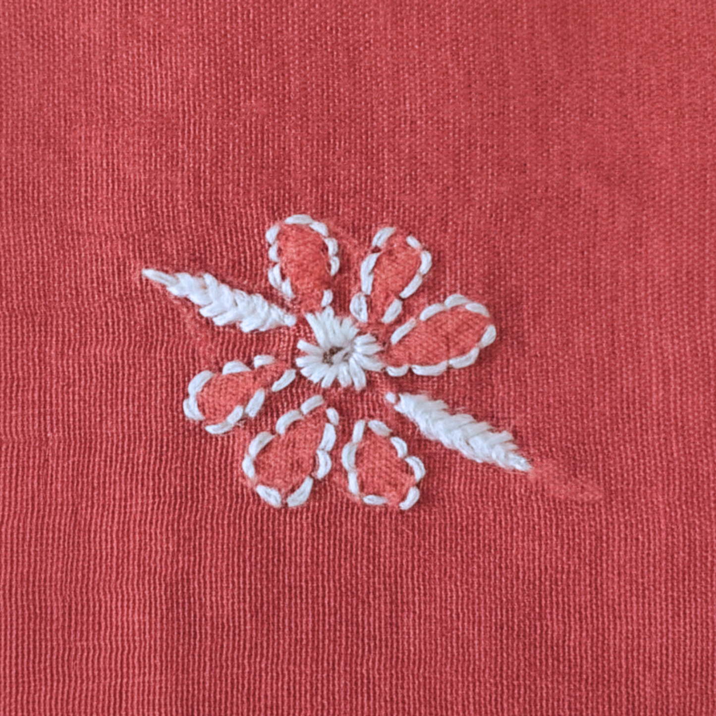 Flamecrest Chikankari Mat