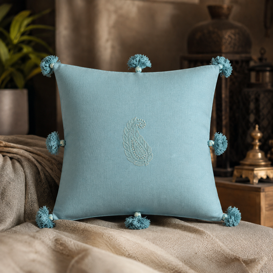 Paisley Lagoon  Cushion Cover