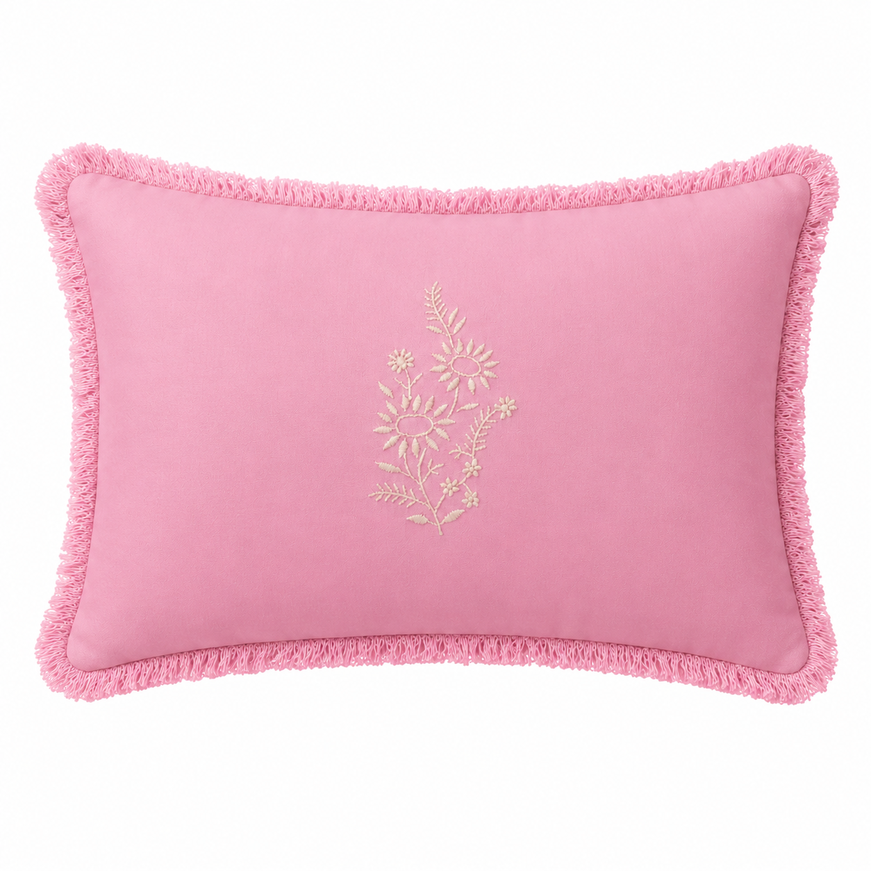 Shabnam Chikankari Cushion Cover