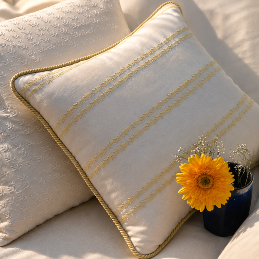 Ivory Whisper Cushion