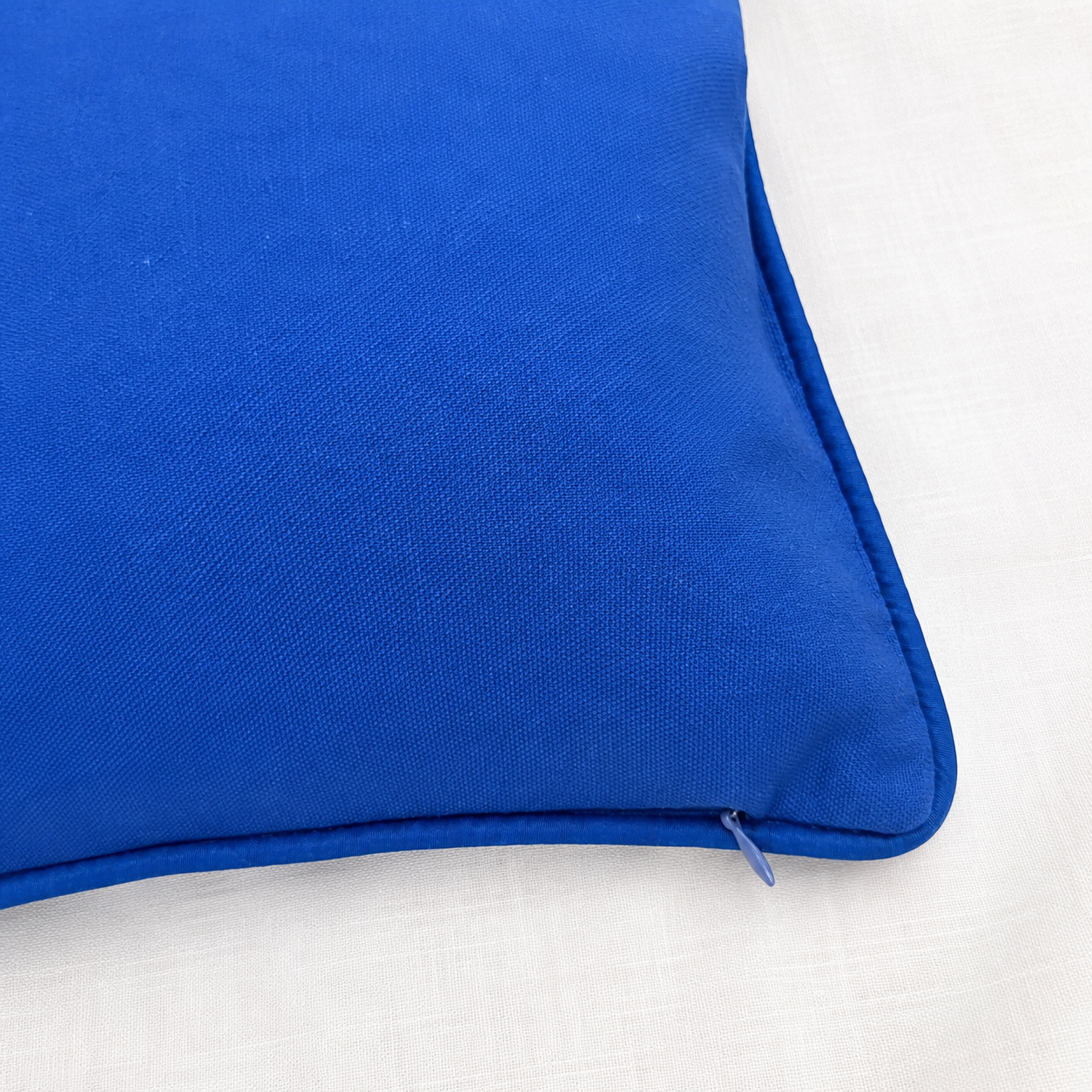 Sapphire Blossom Cushion Cover