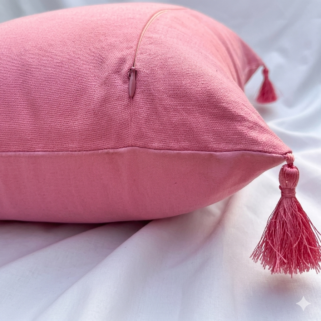 The Raat Rani Chikankari Cushion Cover